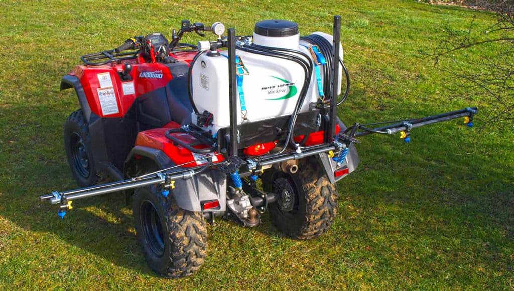 compact atv mounted sprayers