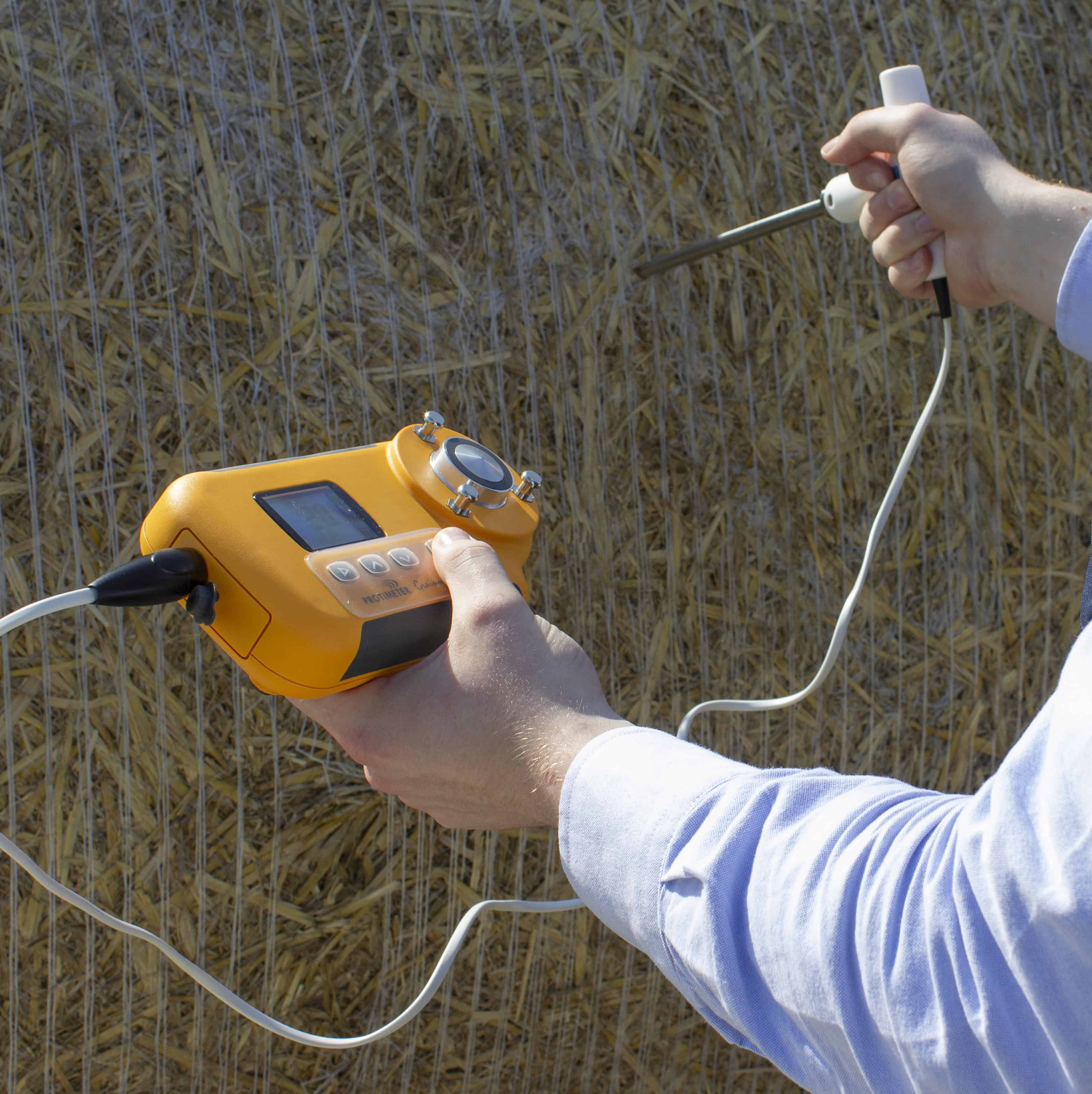 protimeter grainmaster i2-s crop moisture meter and bale temperature probe