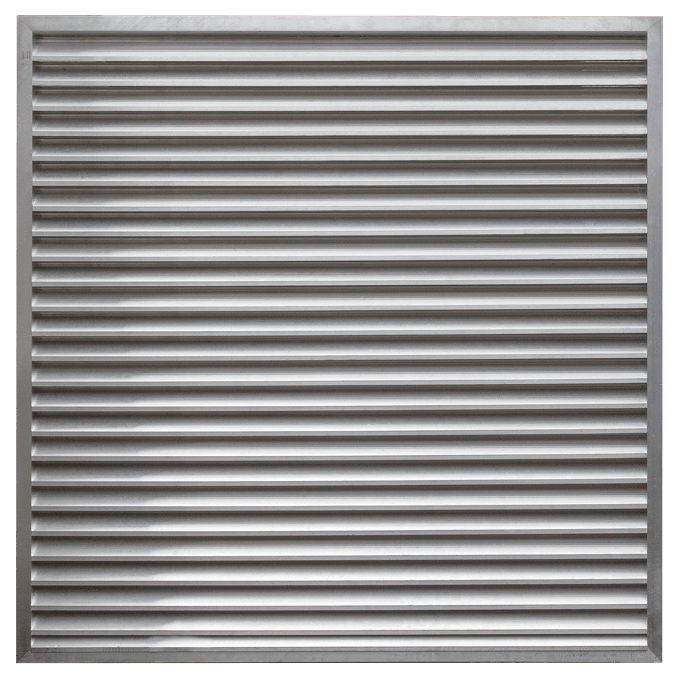 Martin Lishman StoreVent crop store building ventilation system uses high airflow louvres