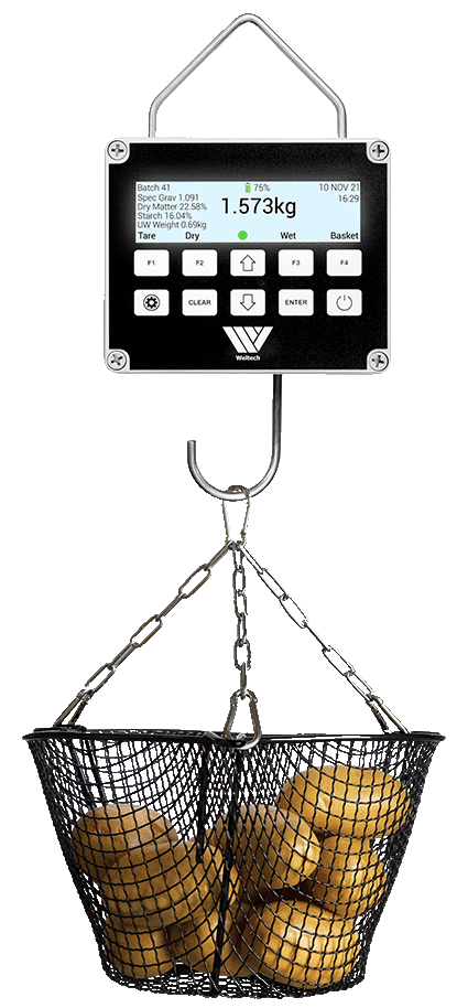 The Weltech PW4 digital hydrometer