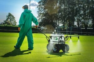 The Nano-Spray makes the spraying of delicate amenity areas effortless with minimal impact.