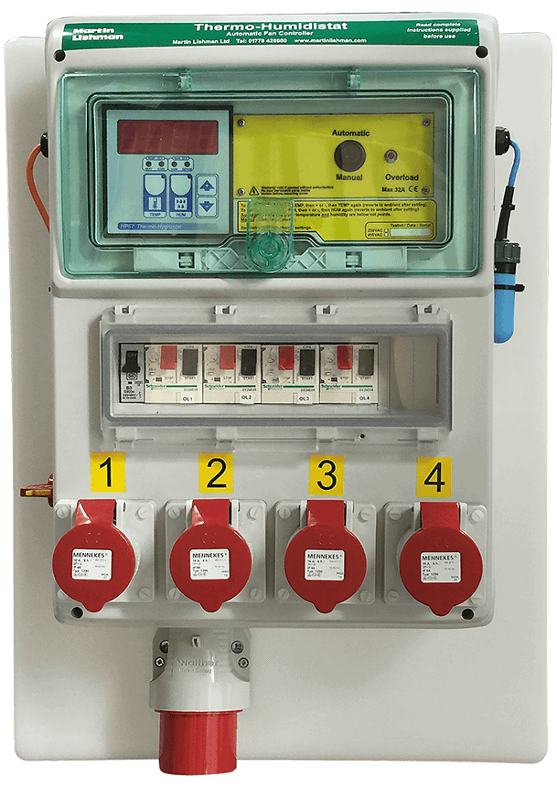 Thermo Humidistat Fan Controller